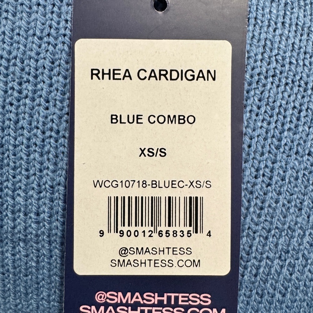 Smash + Tess Rhea Cardigan in Blue Combo - Picture 10 of 12